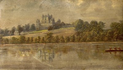 Wollaton Hall, Nottingham, from the Lake, c.1890 by Unknown